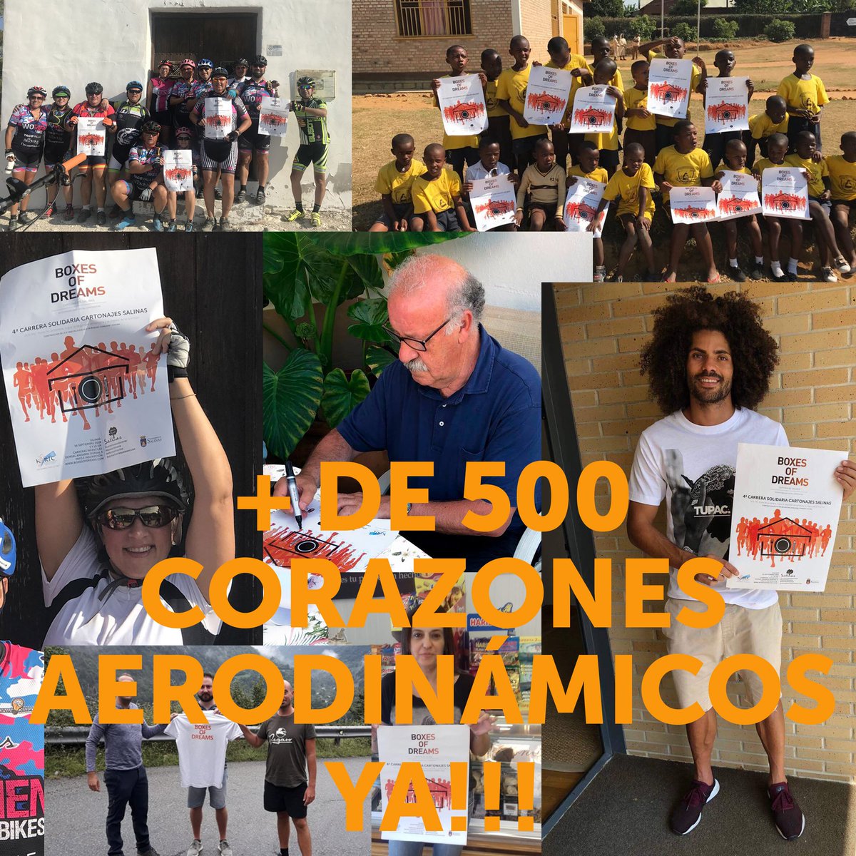 boxesofdreams's tweet photo. VAMOS!!!! os necesitamos a todos!!! El domingo 16 a correr por una buenísima causa. https://t.co/aDwcuUjsRC #corrernoessolocorrer #soymasfuertequelasexcusas #effortisattractive https://t.co/S1HEUyKxJ1