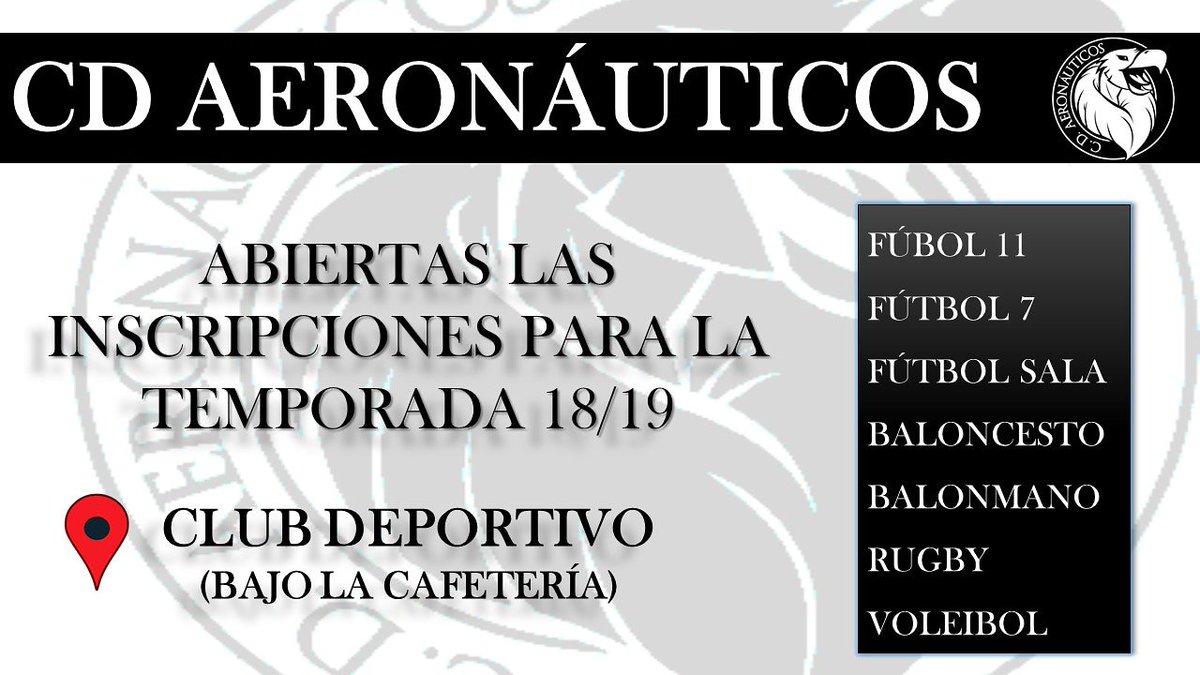 Te estamos esperando, contamos contigo para volver a ganar la Copa de Clubs de la Politécnica