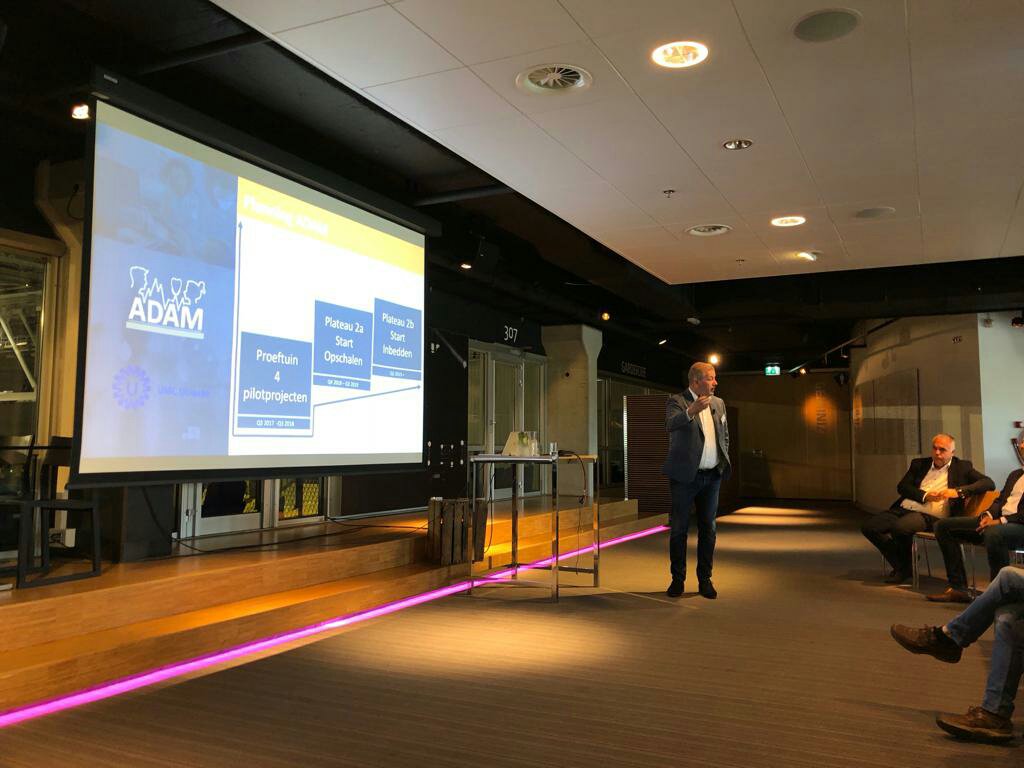 “In de toekomst zullen de medisch specialisten samen met de #patiënt en #data-scientist een team vormen. Inzichten uit #data worden beslisondersteunend, maar de daadwerkelijke beslissing ligt bij de #arts en de patiënt.”- <a href="/hpijl/">Hans Pijl</a>  
 
#GepersonaliseerdeZorg #ConnectedDataPlatform