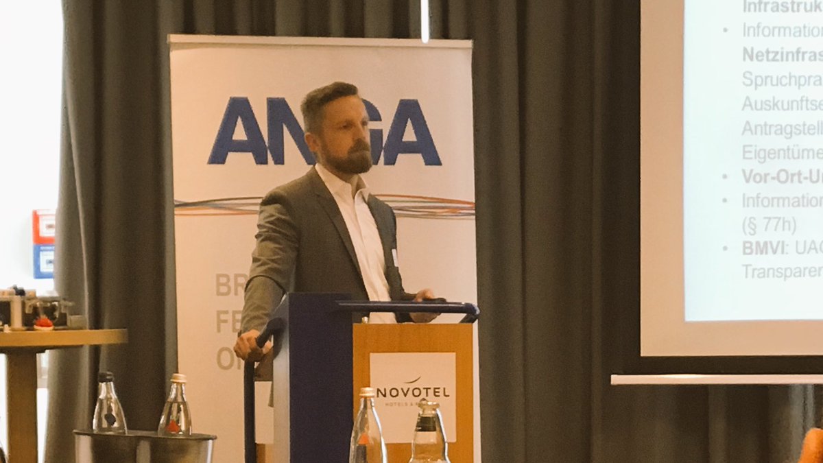 ANGA_Verband's tweet photo. Alles zum #DigiNetzG von @christophheuer (@Unitymedia) beim ANGA-Workshop. Aktueller Stand und Ausblick. Well done. https://t.co/YaeA9dIt1G