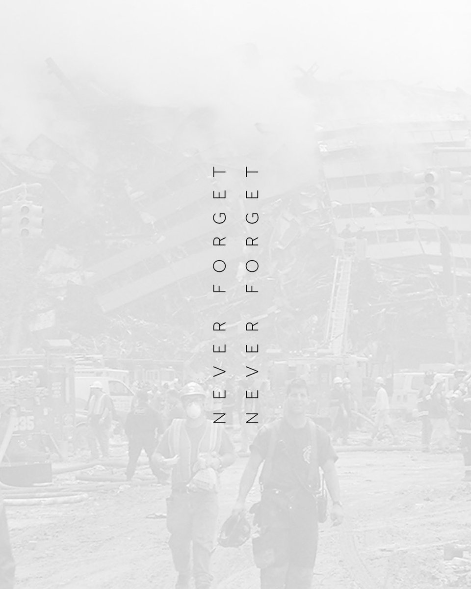 crosswaybc's tweet image. May we never forget those who lost their lives and the courage of many men and women who responded.

Today as you remember, take a moment to pray for our country. Pray for our leaders. Pray God would work in the hearts of our nation.

#neverforget