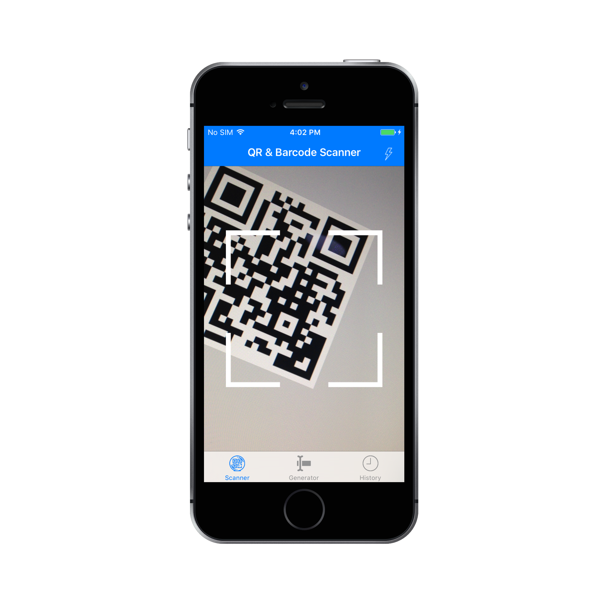 Qr код на экран телефона айфон