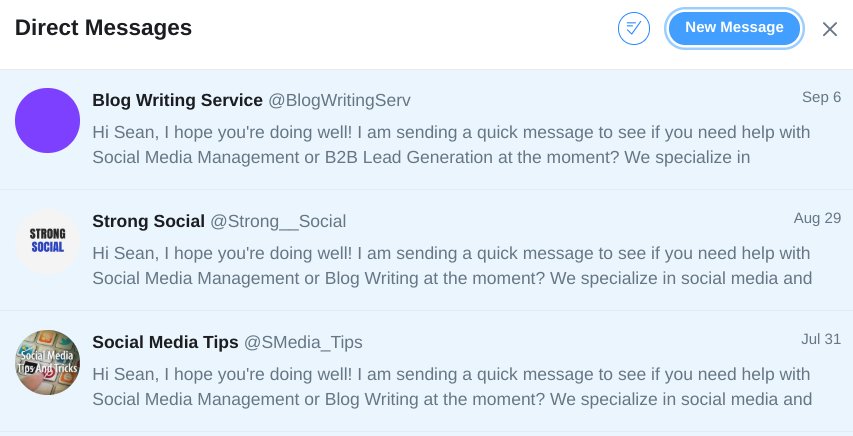 SeanFitzDigital's tweet image. If someone doesn't respond to your pitch; change your name and try again...... #socialselling #socialmediamarketing