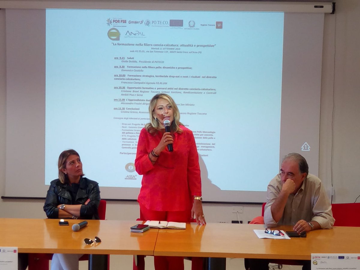 IlCuoio's tweet image. #Concia #calzatura, il punto su filiera e formazione per guardare avanti
@regionetoscana #lavoro #economia  goo.gl/C7GzKd