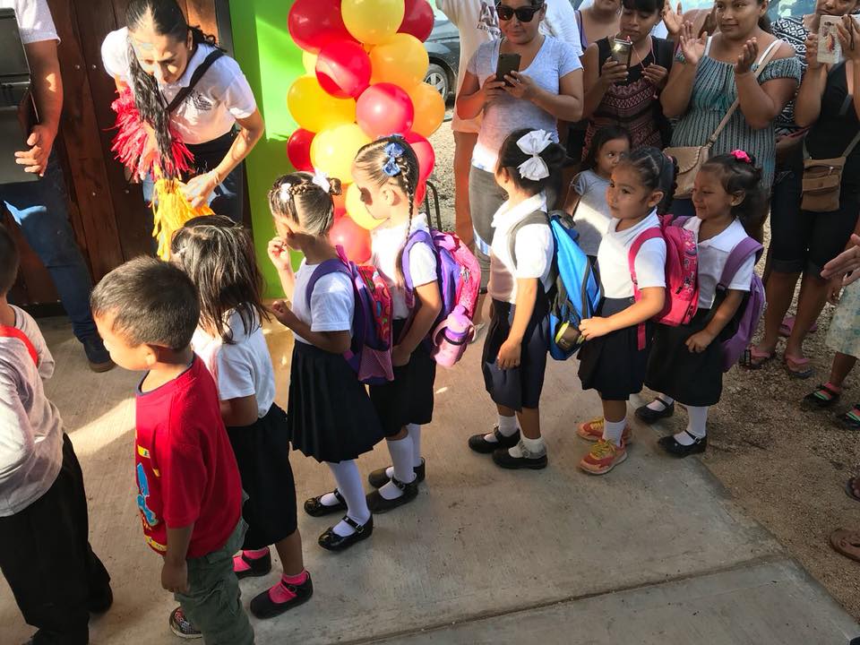 TMGrupoInmo's tweet image. Damos un paso más en nuestro compromiso social inaugurando en Playa del Carmen, México, la escuela de preescolar “Jardín de Niños José Luis Serna, Nuevo Noh-Bec”.
Apostamos por la educación como herramienta para construir un mundo mejor. #BeCorp #RSCTM #TMsomoscomunidad