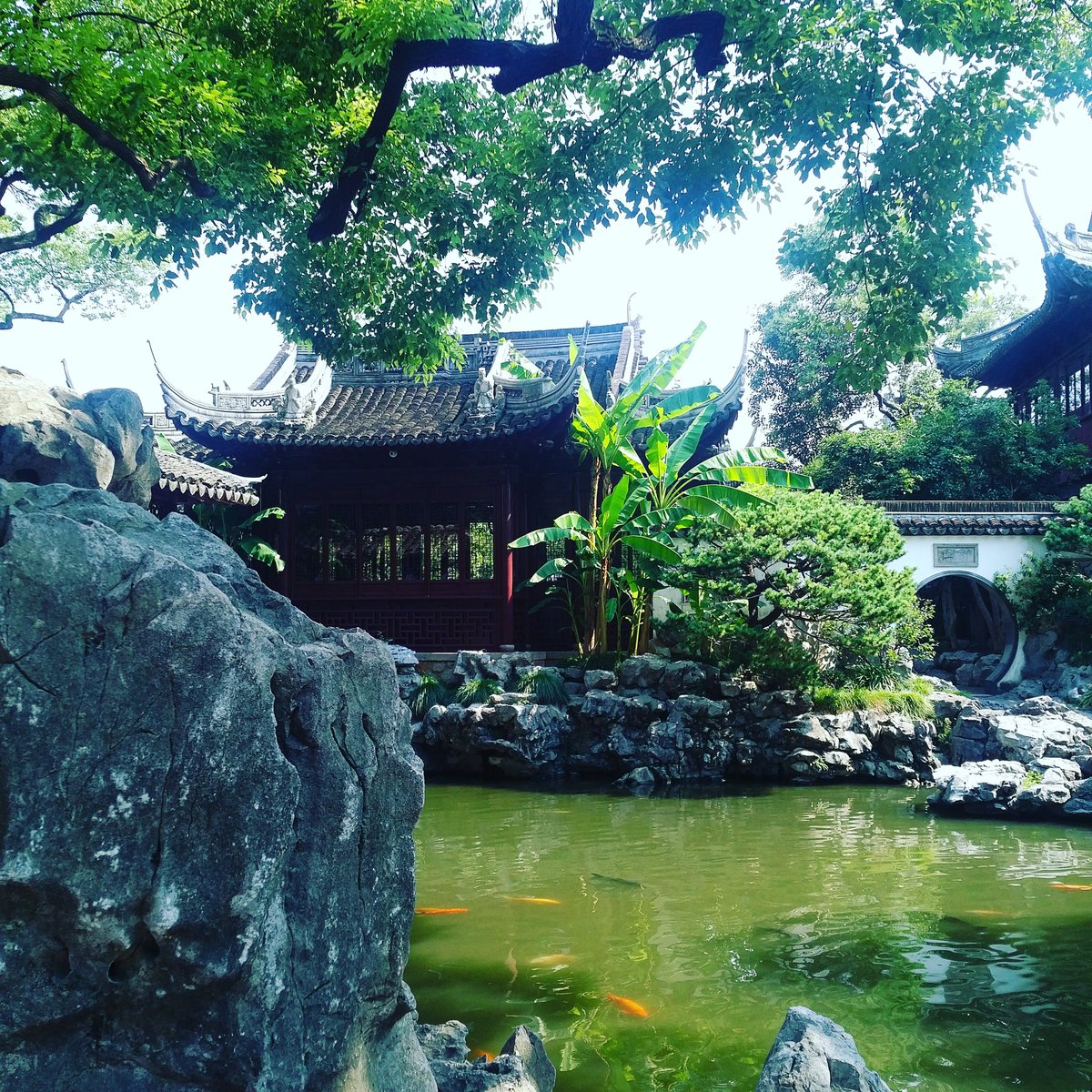 The magnificent #YuGarden in #Shanghai #China Photo with #BlackBerry