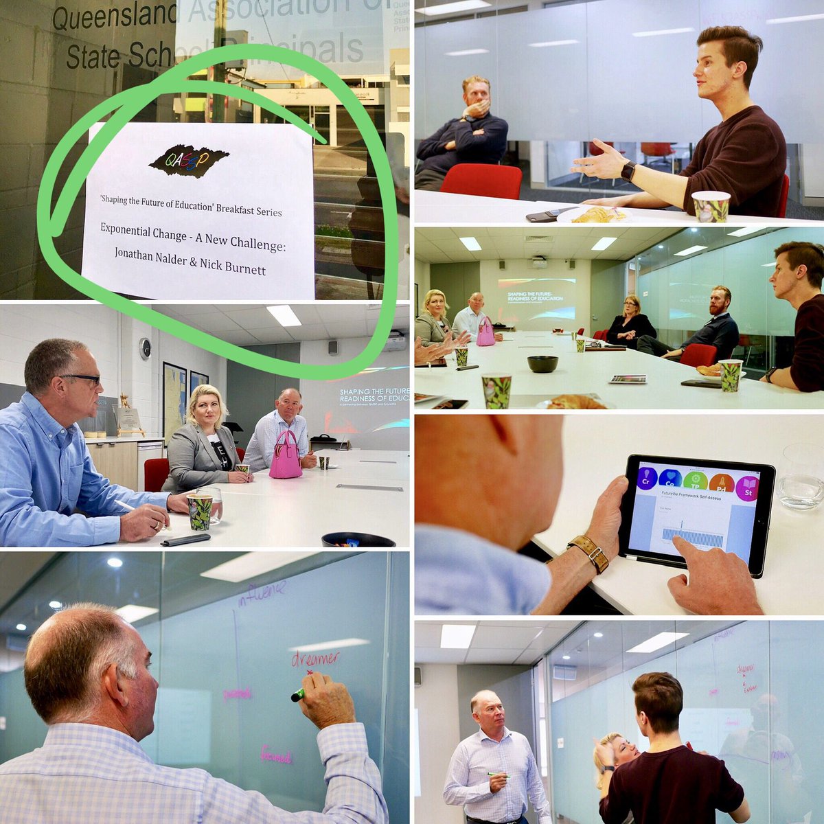 jnxyz's tweet image. While you were having breakfast on Tues!💡👌🏼🤖🗯
Our first ‘Shaping the future readiness of education’ meetup. Thanks @QASSPlearning for hosting, @nick_burnett for co-presenting, @scott_millar_ for the youth perspective, &amp;amp; the educators who shared their stories 🙌🏼😊 #FutureWe