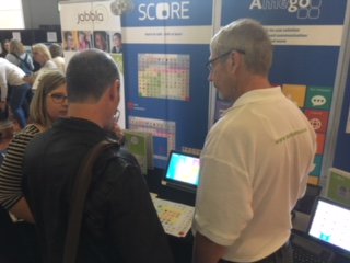 MyMindExpress's tweet image. Did you miss our presentations about #SCORE this morning? Then stop by  the @Techcess_AAC stand &amp;amp; learn more about #SCORE, a research-based system. You'll see how static #Core &amp;amp; dynamic #Fringe  can effectively support #communication &amp;amp; develop #language skills. #AAC  #CM2018conf