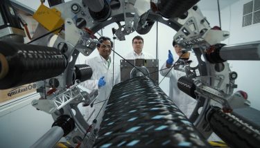 Jonny_Will_28's tweet image. .@innovateuk&apos;s @SJSEdmonds reports on a #KnowledgeTransferPartnership success story that has led to a breakthrough robotic  #carbonfibre winding machine - bit.ly/2oXzkmo #innovation #investment #ukmfg