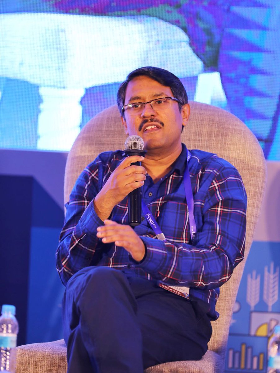 “We were a startup within Wipro to change Wipro, because we believe innovation cannot happen only within the four walls of the organisation” - Ramanan Sambukumar, Head of Open Innovation and <a href="/Wipro/">Wipro</a> Ventures during his session at #Elevate2018 #Rise