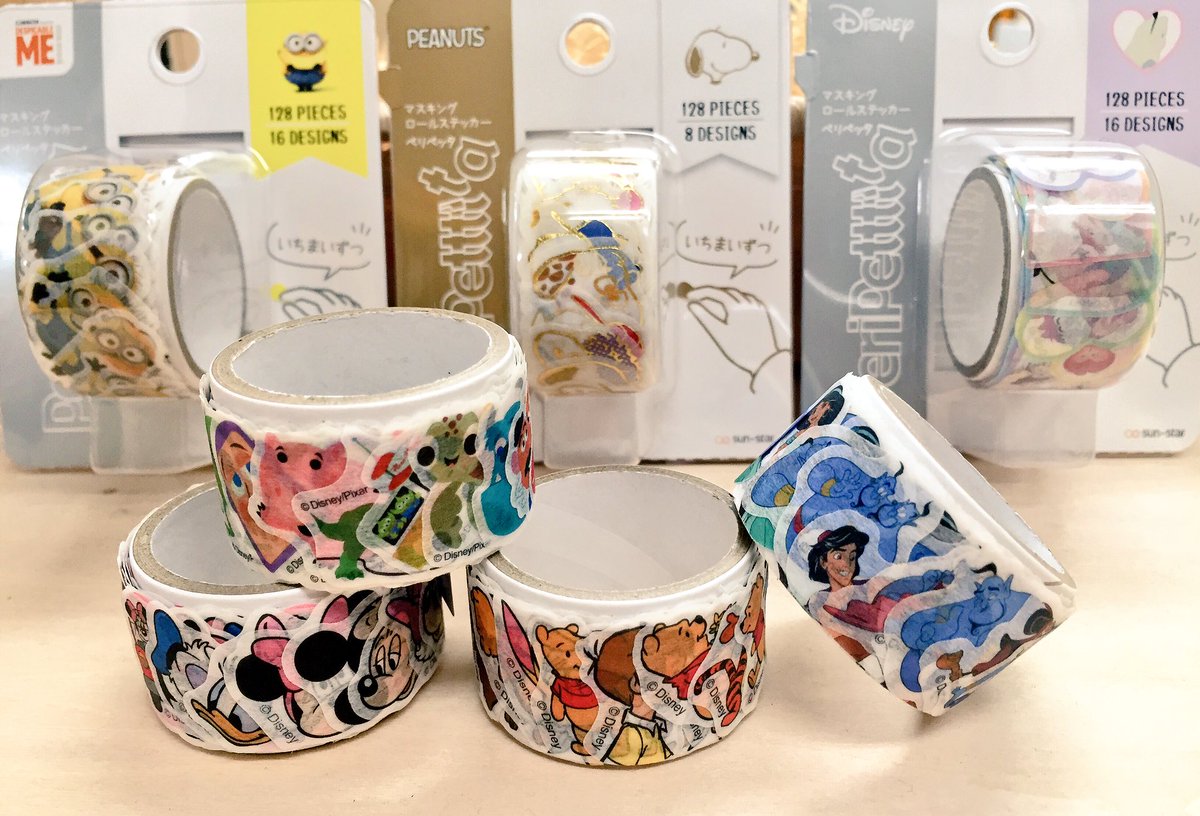 梅田ロフト En Twitter 1枚ずつ剥がせる和紙シール ペリペッタ ディズニーやスヌーピー ミニオンなど 人気キャラクターのデザインが揃いました 手紙や手帳 ラッピングなど かわいくデコレーションしていただけます O 6階 文具売場