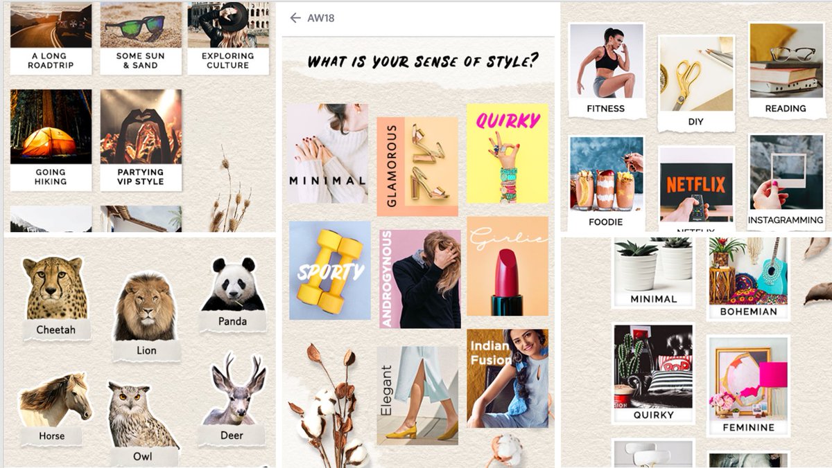 tanvikaul30's tweet image. How cool is the new 'Personalized store' feature in @myntra- asks you questions about your likes etc. and curates your fashion choices. Adds a new dimension to how a user SEARCHES for products/ services online #personalization #usersearch #customerexperience