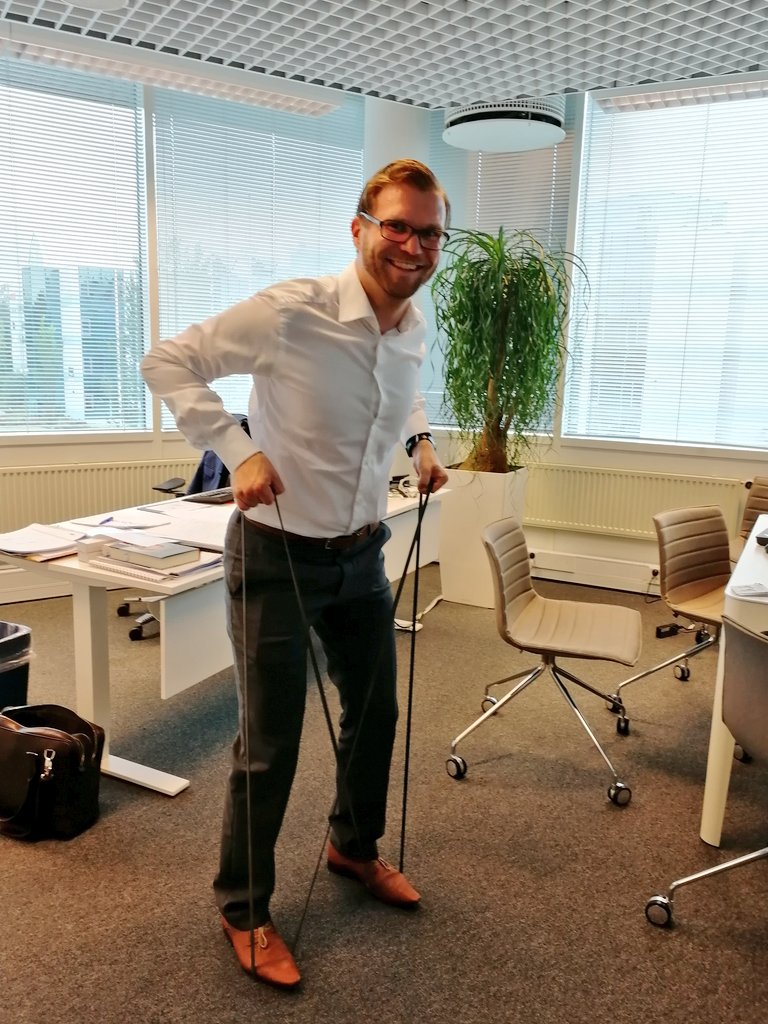 AFRY_global's tweet photo. #CEOforaday Esko is taking care of his well-being, which is of great importance for #HighPerformanceOrganisation and good leadership! #NaturalProblemSolvers https://t.co/jRWhqjiaxO
