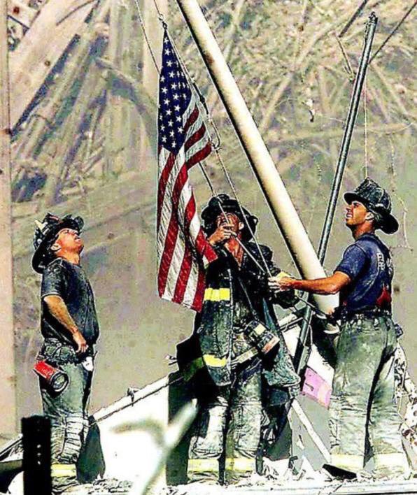 JournalMagTimes's tweet photo. #NeverForget: 17 years ago, the world received a terrible reminder there exist cowards who hate freedoms. The world will never be the same. I stand with American people today to honor the memory of those who died and those who consequently fight to keep us all safe. #NeverAgain https://t.co/kpuJlhvD6c