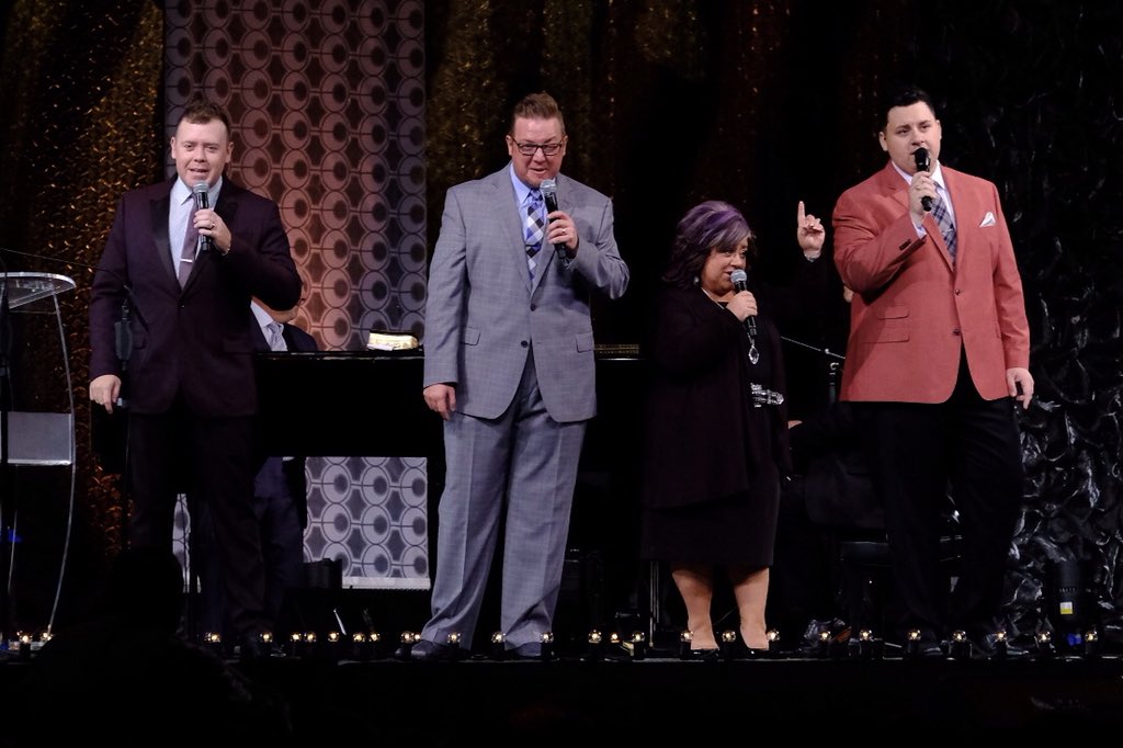 stowtownrecords's tweet photo. Tracy Stuffle, beloved bass singer of @ThePerrys70, was posthumously inducted into the @SGMA_HOF today at @NQConline.  

Click the link below to read all about it:

https://t.co/zsoqHB8EdK https://t.co/Eu44Pl4s5F