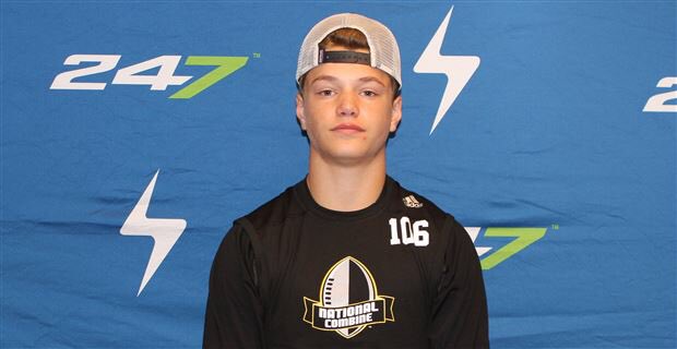 .<a href="/NationalComb1ne/">Navy National Combine</a> alum J.J. McCarthy has been lights out this season. 

14 Touchdowns 🏈
Completing 70% of his passes
0️⃣ Interceptions 
5-0 Record