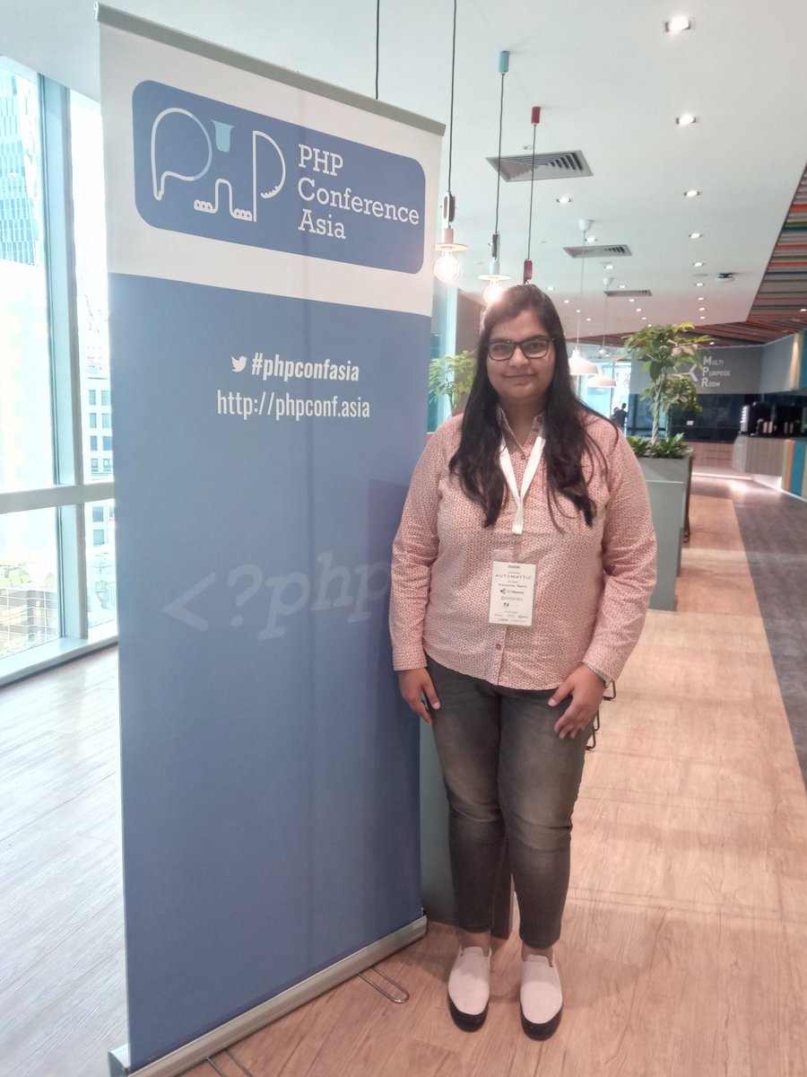 drishtijjain's tweet image. All excited for @PHPConfAsia ! 
#PHPConfAsia #phpunit #PHP