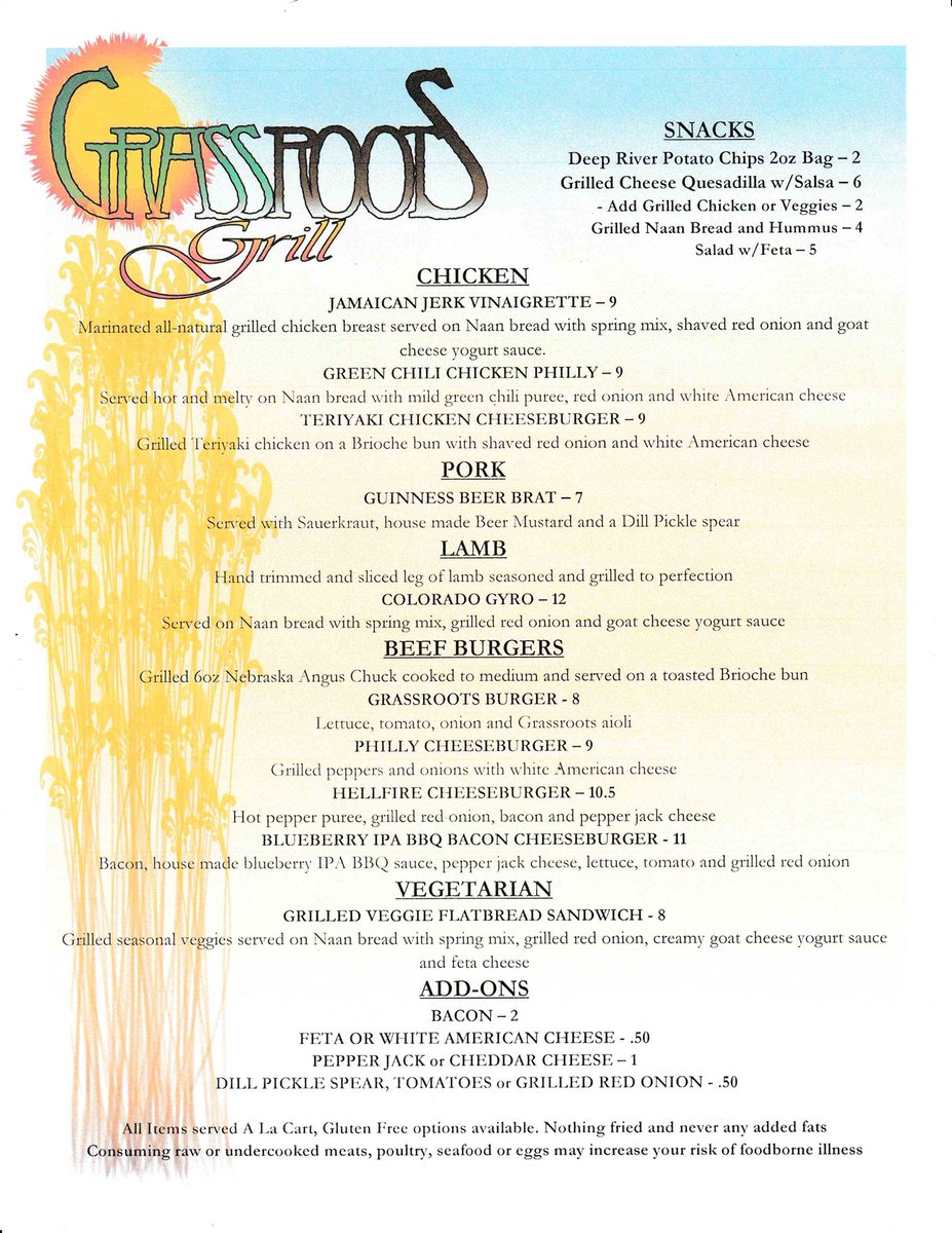 Current menu for your enjoyment! I forgot about Twitter for a couple years🍻