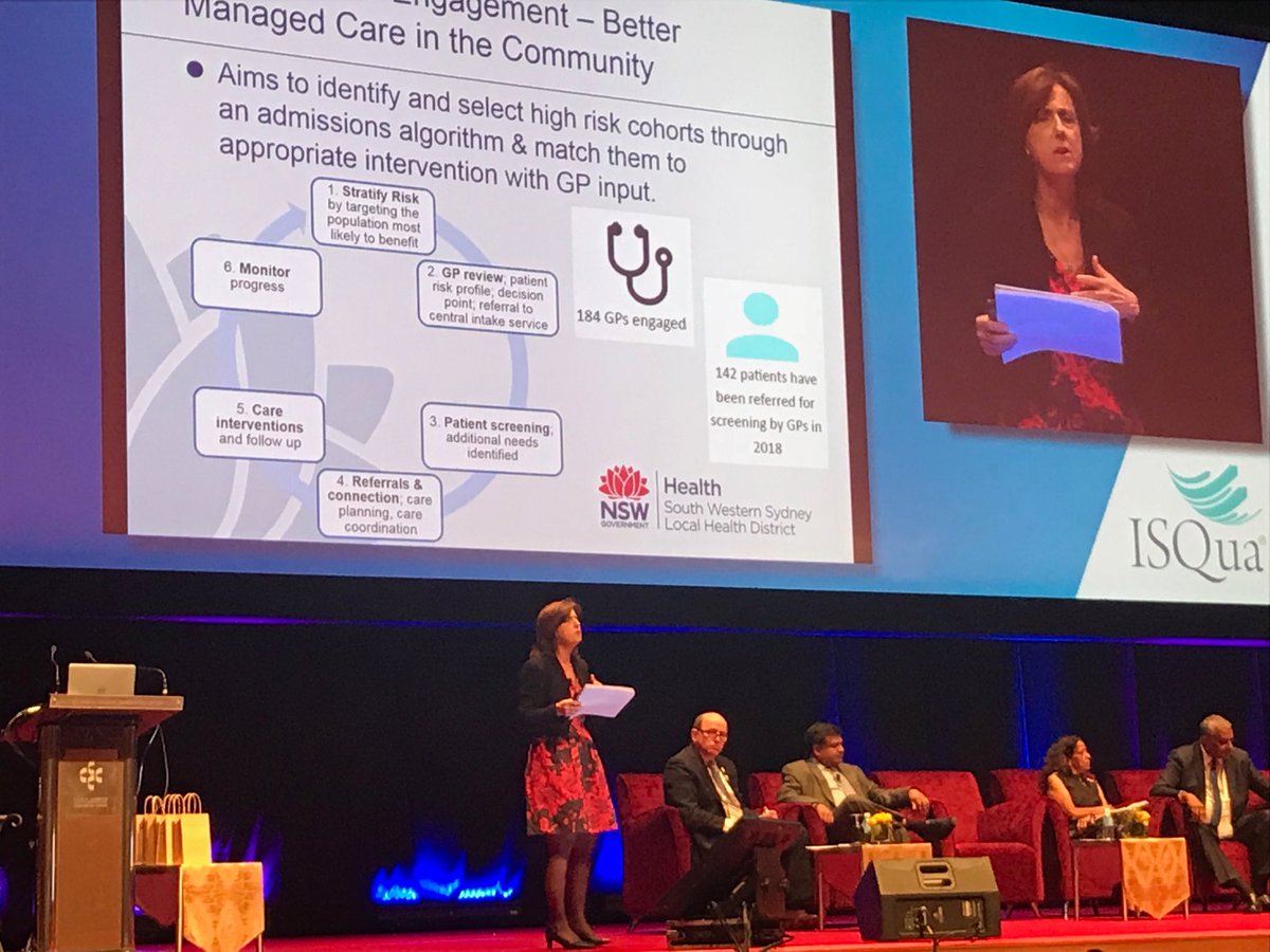 ElizabethKoff's tweet photo. Great to see ⁦@NSWHealth⁩ presenting at #ISQua2018 https://t.co/bDGLtRLux5