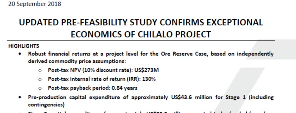Pistons_48's tweet image. Superb numbers!👏 10 month payback, +$350m NPV, 130% IRR and all with a modest $20mcap.. $GPX #graphite #expandablegraphite #tanzania looks like the mine life goes well beyond 10 years  when looking at the current resource/reserves