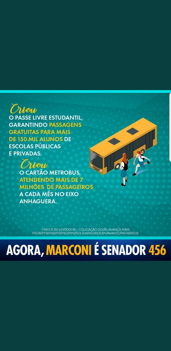 Antoniotertus's tweet photo. A maior preocupação de  #marconiperillo456 sempre foi cuidar das pessoas. Ele transformou os programas sociais de Goiás em referência nacional e, no Senado, ele vai continuar trabalhando para fazer a diferença para todos os brasileiros. #Marconi456  #antoniotertus #tertus https://t.co/JIwXpHLcE9