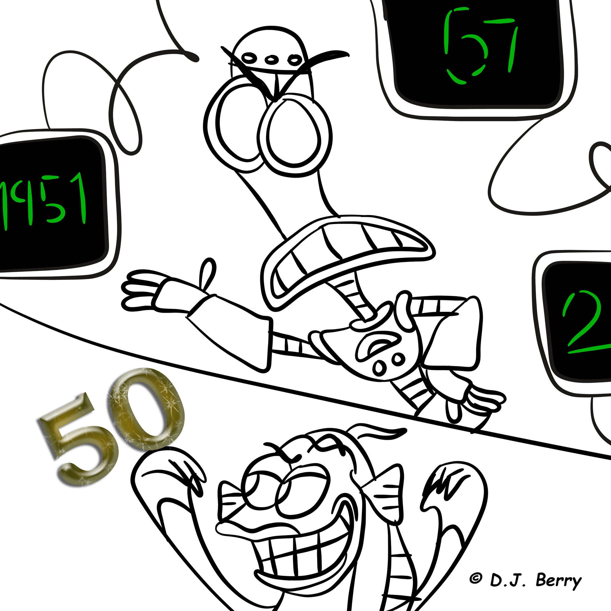 A little something I did to wish Mark Hamill and Will Smith a happy 67th and 50th birthday respectively. 