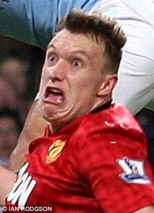 MikeyStopford's tweet photo. Mourinho’s face when @PhilJones4 took a really poor penalty 😂😂😂. #CarabaoCup  ... hilarious!!!! https://t.co/osvKPX3VgJ
