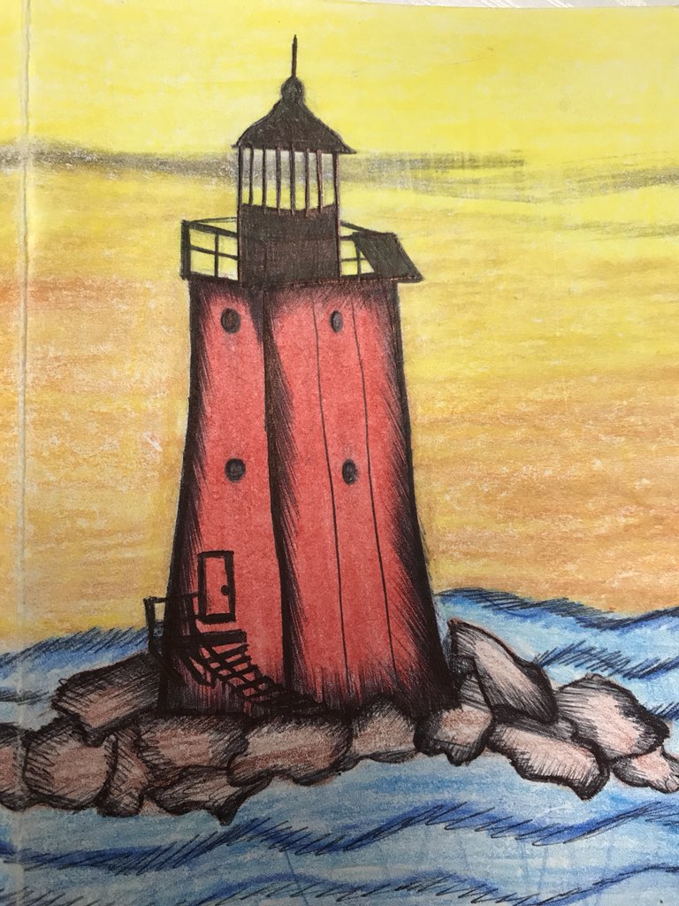 One of our students makes cards, and I was given this as she went to her bus. Love all the hidden talents I get to see while getting to know our kids! #ThereIsNoPlaceLikeCentral