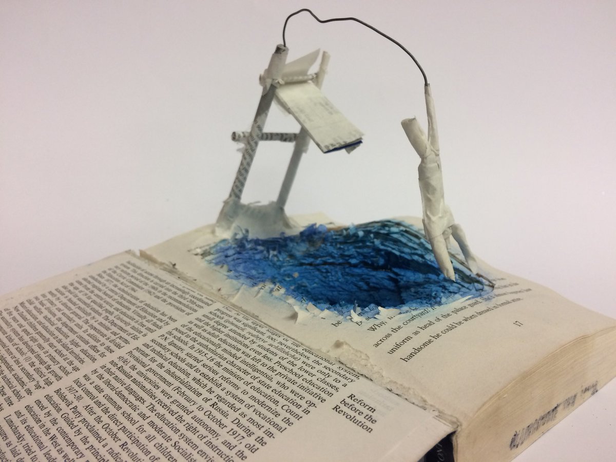 Here’s a sneaky peek of some of our outstanding S2 recycled book sculptures to celebrate our Bookmark Literacy Festival next week @bookmarkblair #artfrombooks #textart #readingforpleasure #WholeschoolLiteracy
