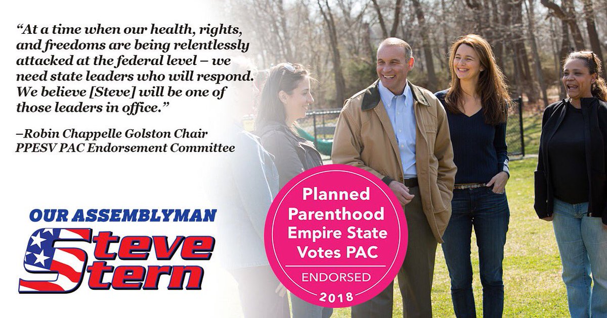 With constant threats to stripping away reproductive health rights, it is more critical than ever to have a strong advocate for women representing us in Albany. I will always be an unwavering voice for women in the State Assembly.