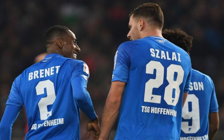 Nice win in Hannover tonight! Good to get my first goal in the Bundesliga 🙌🏾 #TSG