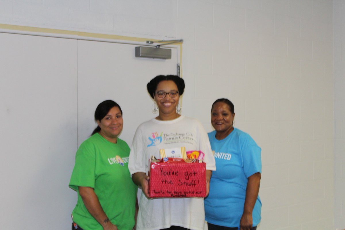 A big thank you to American Snuff for choosing to volunteer their time and painting skills at the Exchange Club Family Center for United Way’s Days of Caring. Our rooms look great because of you!