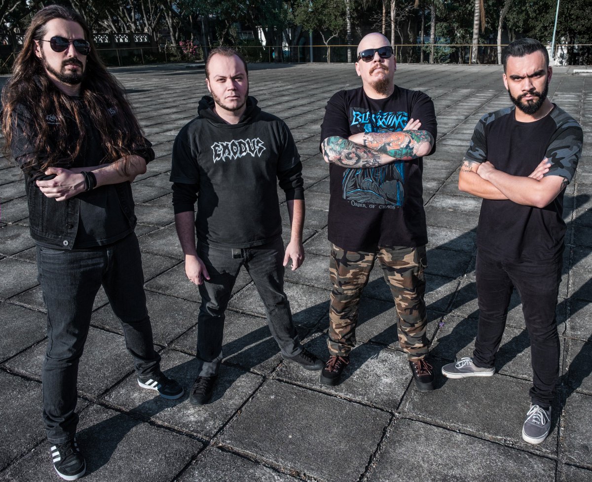 Blackning_Metal's tweet photo. BLACKNING - NOVA FORMAÇÃO/NEW LINE-UP
É com grande prazer que divulgamos a entrada do nosso irmão Renan Pigmew na bateria - Bem-vindo à bordo!
It's a great pleasure to announce the entrance of our brother Renan Pigmew on drums - Welcome abord!
Foto por/Photo by: Fernando Pires https://t.co/UiCdvngcjk