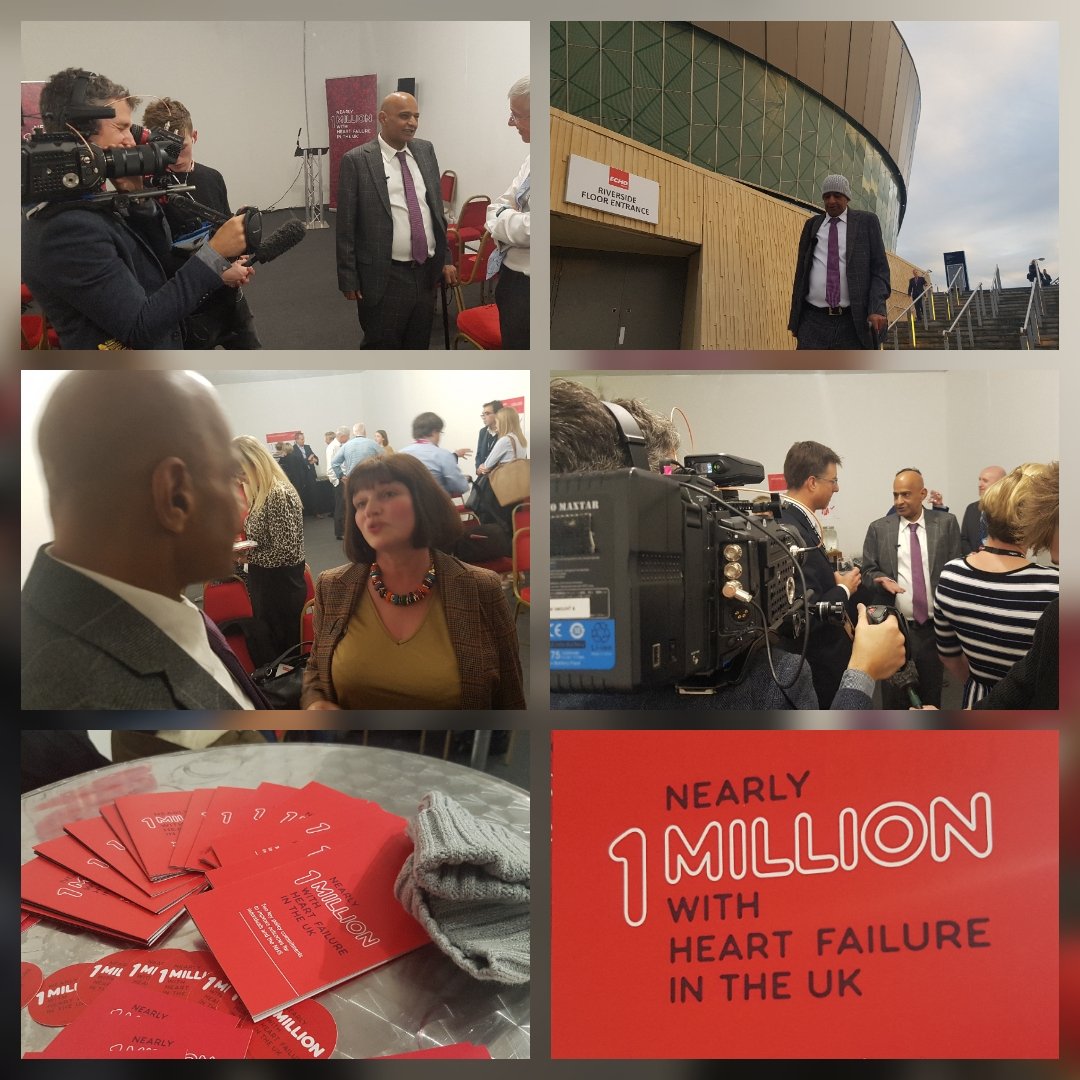 fixingustv's tweet photo. Filming a new documentary with heart failure patient Sunil. A brilliant talk to standing ovation at the Labour Party Conference tonight. 'My heart hasn't failed. I'm still alive'. Such an important message @juliecooper #fightingfailure #HeartFailure #fixingdad @jeremycorbyn https://t.co/YpRcVMHwmK