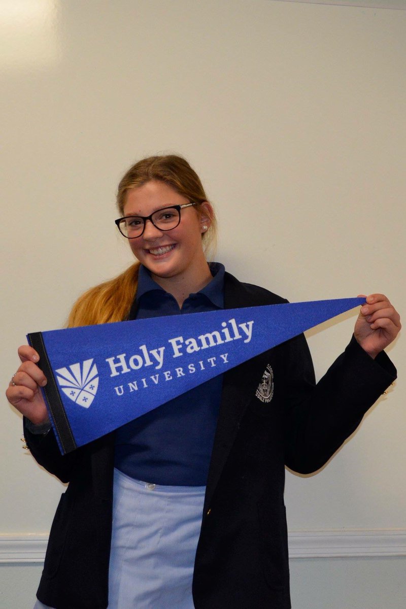 NAZ_Pandas's tweet photo. Congratulations to our seniors who participated in the @HolyFamilyU Instant Decision Day today at Nazareth.  Nearly 50 of our seniors participated in and were accepted to Holy Family University throughout the school day. https://t.co/MvtJZbL2FF