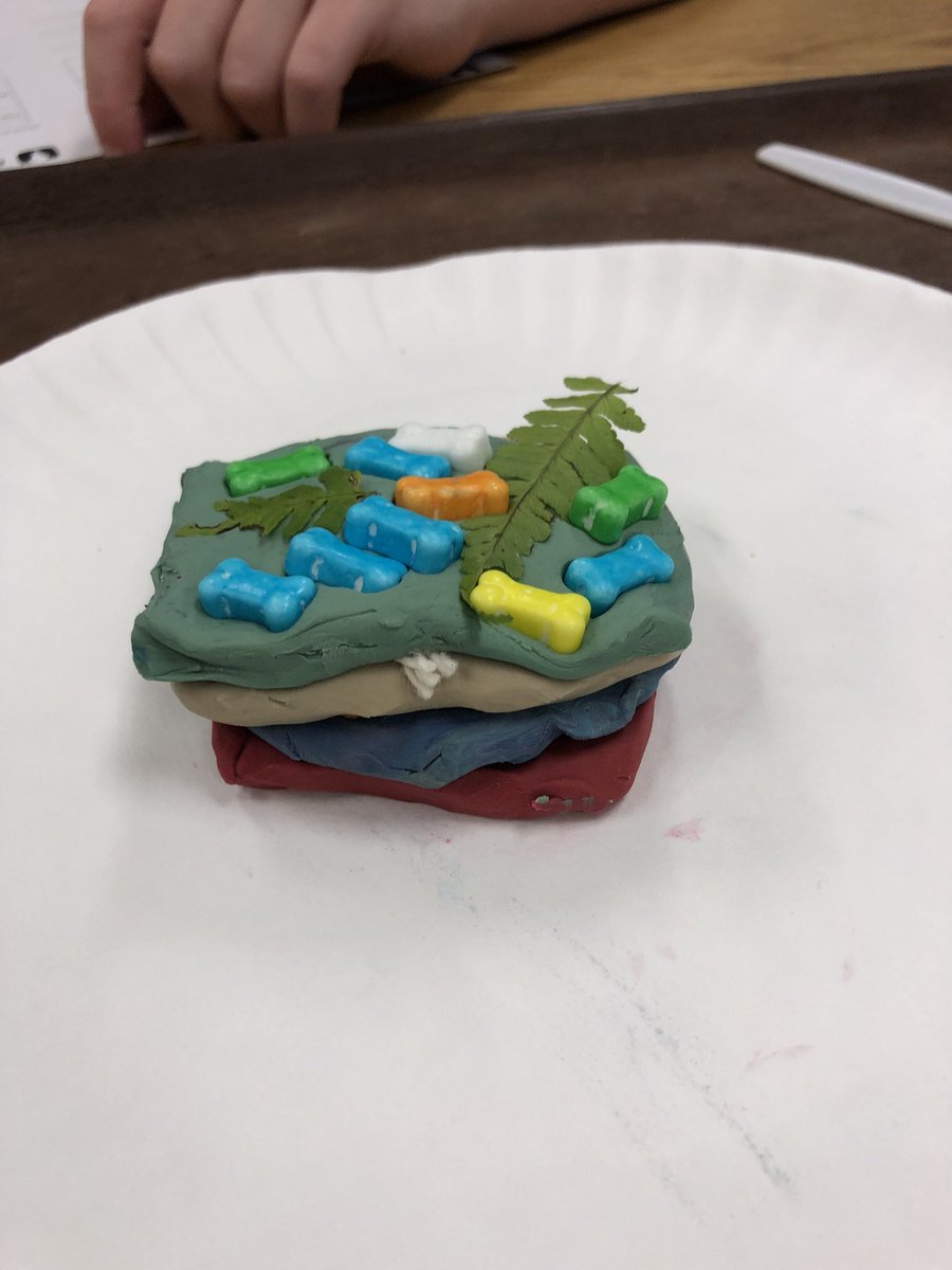 MaryAvans1's tweet photo. Rock Layers tell a story @Lookoutmtnelem science lab @hamcoschools @HCSRockPoint #hcdescience https://t.co/CXQz8RySTu