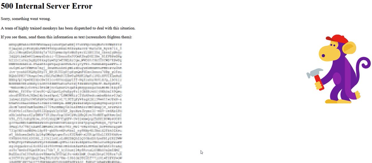 RobertoUrgiles's tweet image. A team of highly trained monkeys... jajaja #Error500