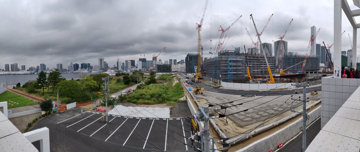 jonnypett's tweet photo. Tokyo2020 Olympic/Paralympic Village taking shape nicely...great to see the progress ahead of the Games. @aldburyprimary @MaxTheExplorer https://t.co/6Y1mOvCmk2