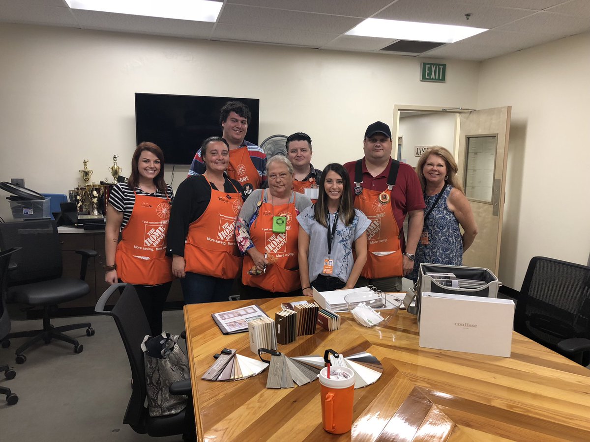 Had a great time learning from the best (@GennyRWS1) today at our PK! Excited to begin this journey with my Jasper, AL Home Depot family!