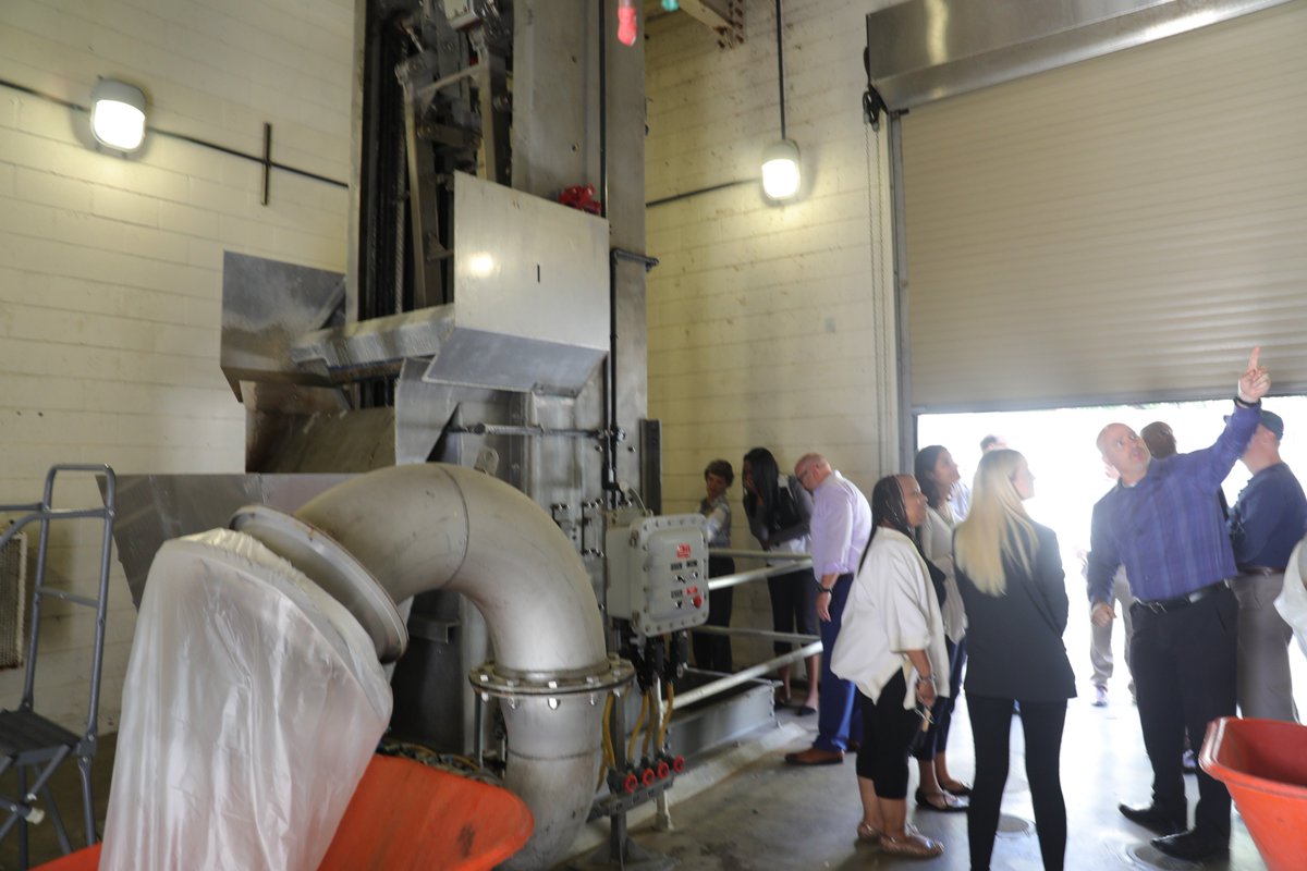 LVMWD's tweet photo. What a great day!  We had the privilege to host the @mwdh2o Education team at the #LVMWD facilities for an informational tour showing them how we are educating our #valued #customers and promoting our #PureWaterProject with @TriunfoSan #LookingBacktoMoveForward #60YearsofService https://t.co/lGSgEYM9Lj