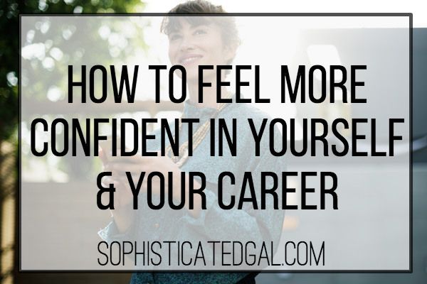 LOVE these >> Career Confidence Tips for Women by <a href="/sophistigal/">Kristen Stasko</a> bit.ly/2qNwgJZ