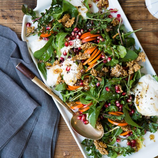 Rich, buttery burrata and bright Fuyu persimmons blend together perfectly in this delectable salad.

The recipe is surprisingly simple: goo.gl/BVgFpN
