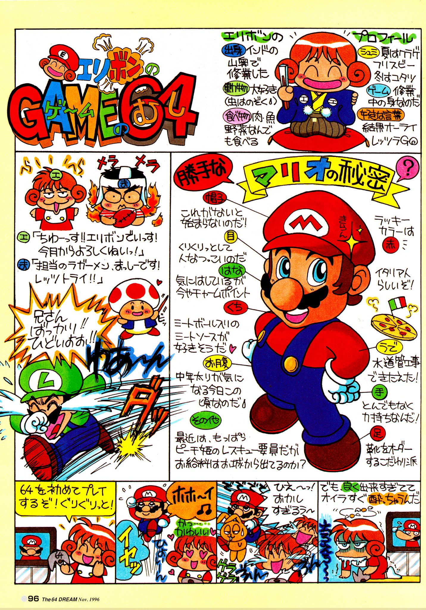 The 64DREAM 創刊号 [1996年11月号 N64th Street on X: 
