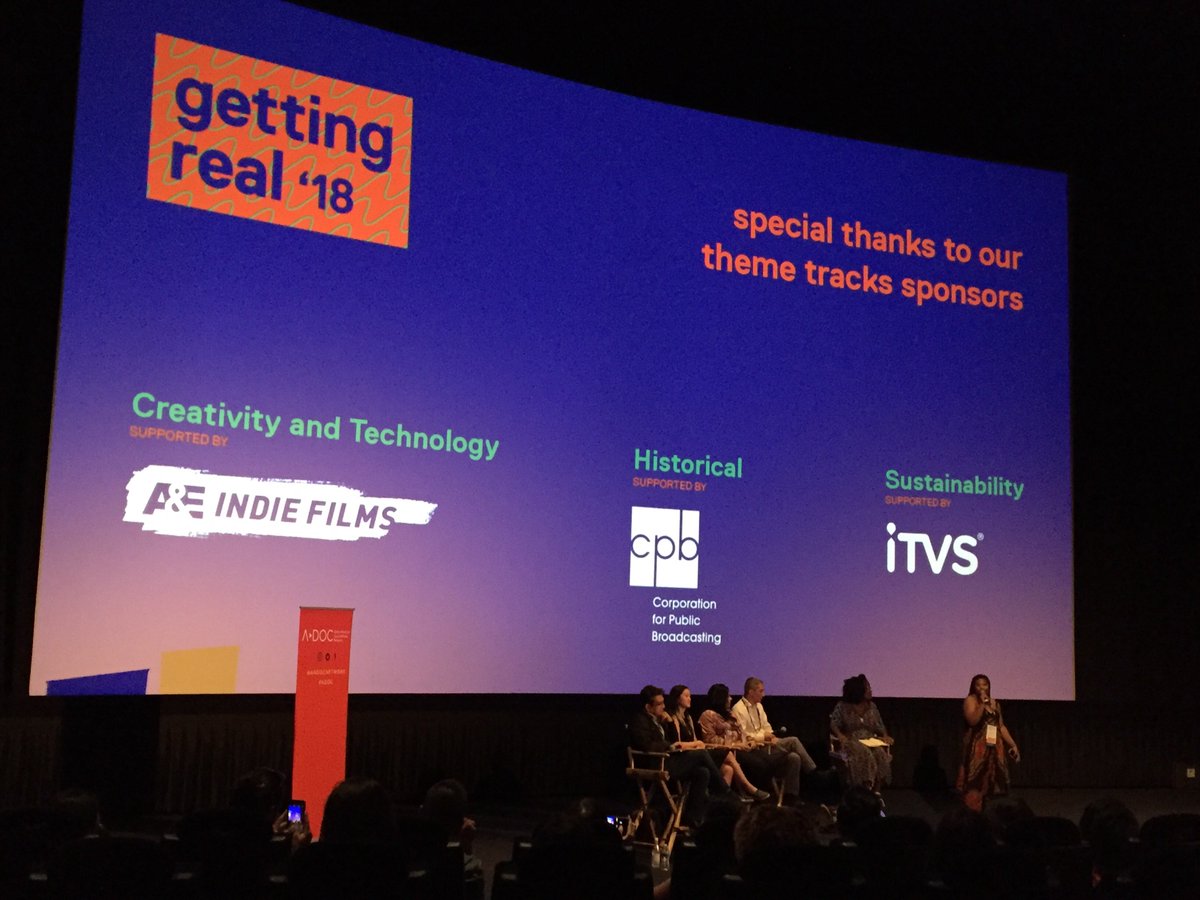 ITVSIndies's tweet image. Have been looking forward to #decolonizedocs at #docsgetreal all day! We are proud to be the sustainability partner in this discussion.