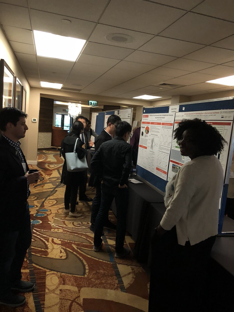 Hassanaelzein's tweet photo. Very interesting work presented by the students during the poster session of #LCAXVIII @ACLCA https://t.co/ocPBrhP91c