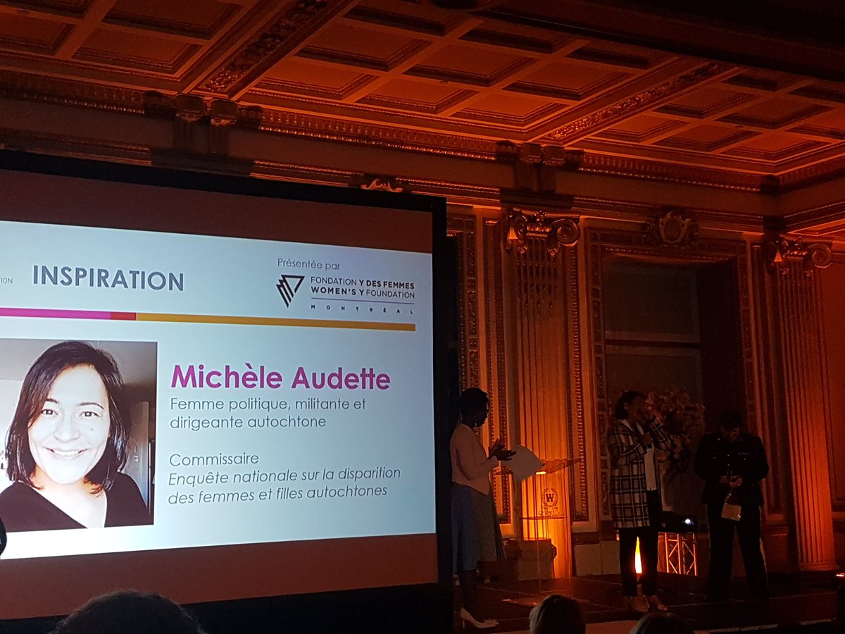 fbouchard's tweet photo. Parmi les #femmesdemerite du Y des femmes 2018 @michele_audette une personne inspirante qui améliore notre monde à toutes et tous. Profil hommage lors de son doctorat honoris causa @UMontreal https://t.co/QhX2aSNZNF https://t.co/V99wBN22qh