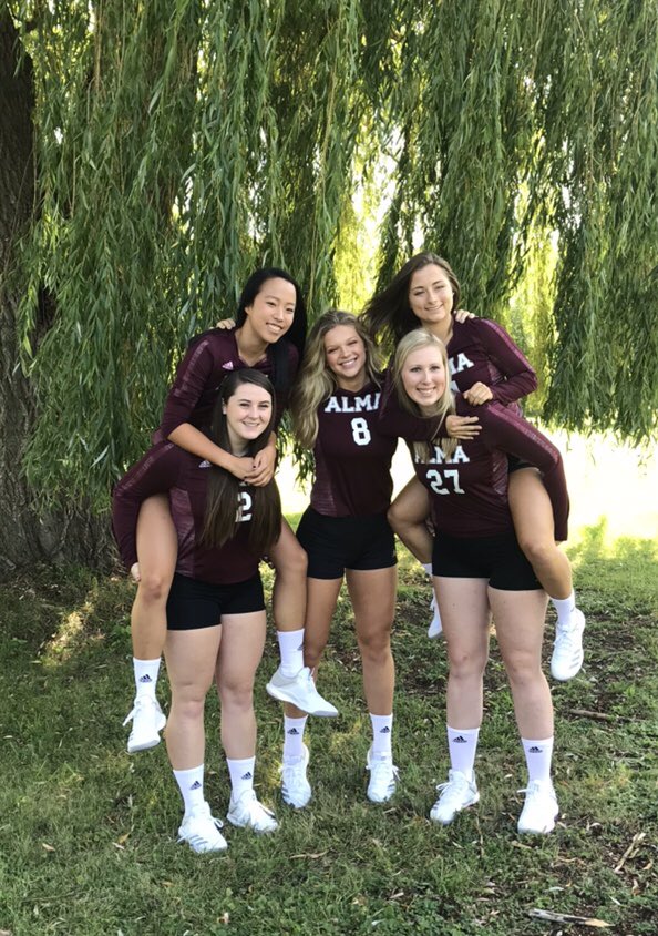 AlmaScotsVB's tweet image. Yo. MAROON MONSOON is tomorrow. 6:30 pm vs the Trine Thunder! Be there. #ACVB