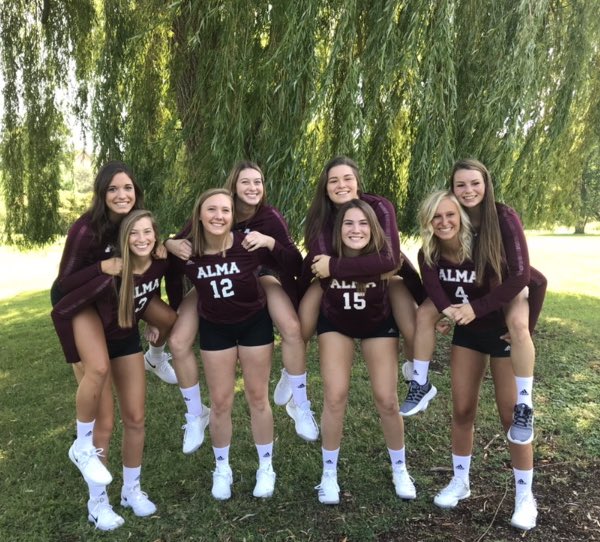 AlmaScotsVB's tweet image. Yo. MAROON MONSOON is tomorrow. 6:30 pm vs the Trine Thunder! Be there. #ACVB