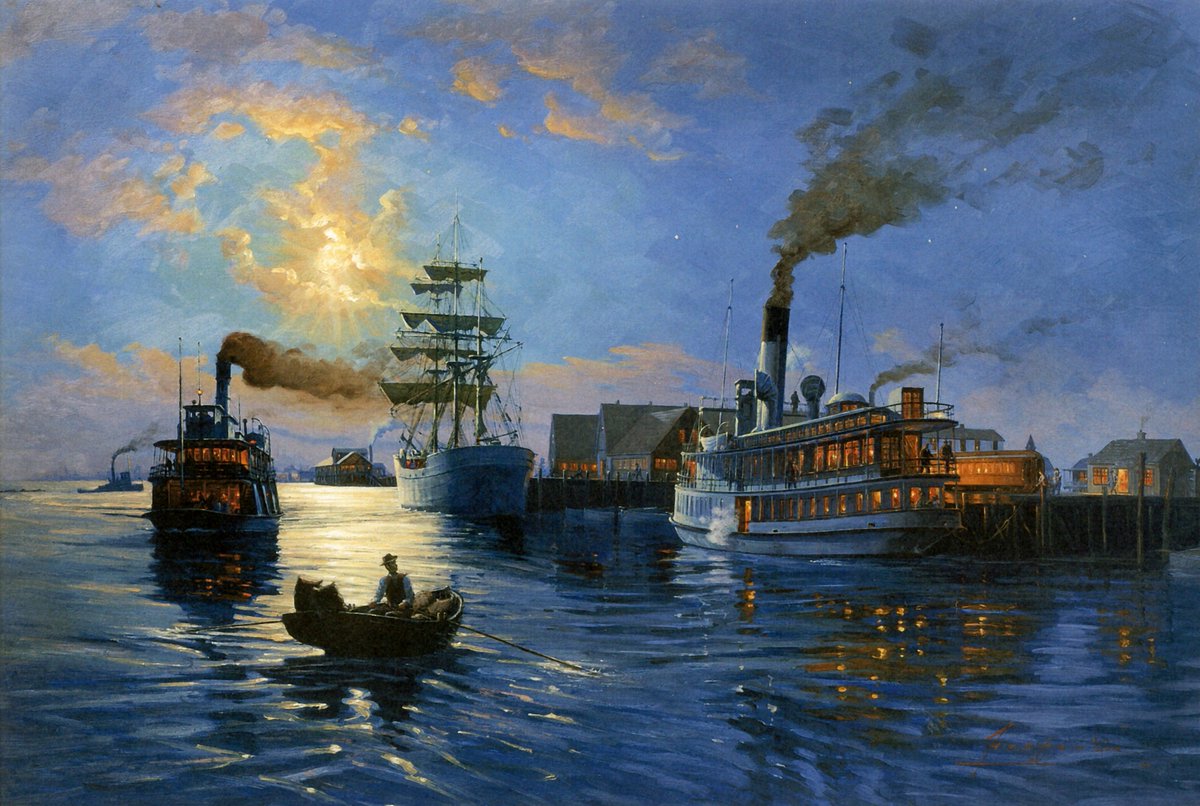 delta_museum's tweet photo. Doug Husband and Michael Owen invite you to their fundraising campaign for the purchase of the painting “Arrival at Port Guichon” by local marine artist John Horton. https://t.co/6Fi5N4yp7P https://t.co/VlTeSXTUuL