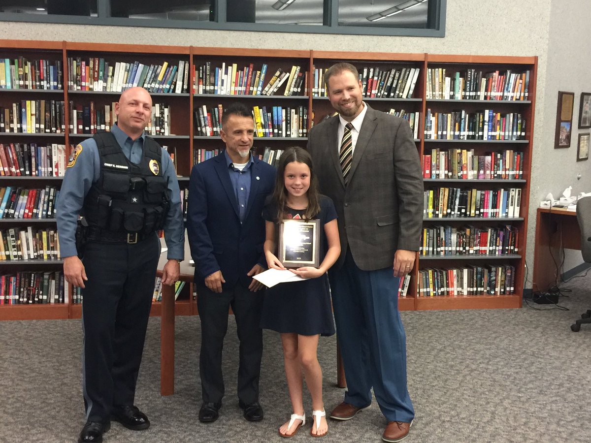 Collins School September UPSTANDER AWARD WINNER ....Molly Ryan!!! #SoaringSeahawks